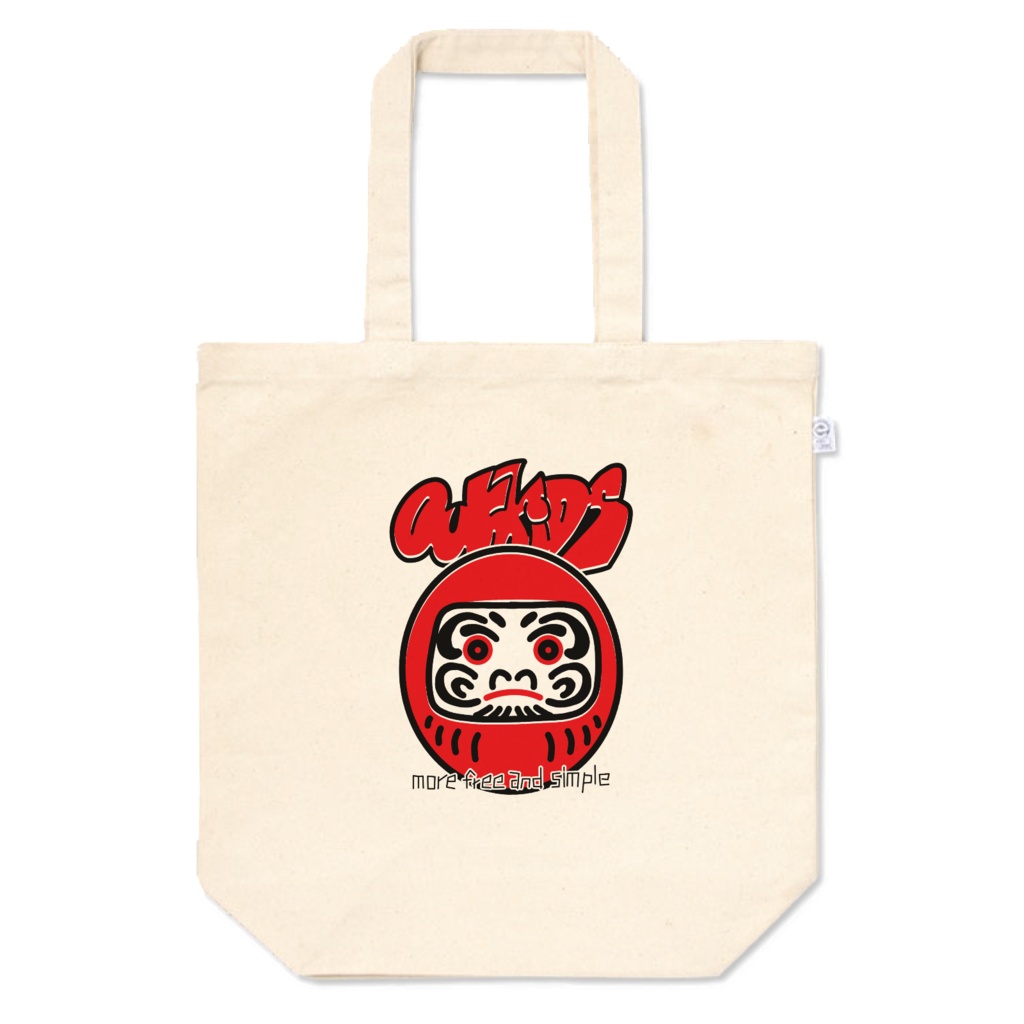 だるまトートバッグ