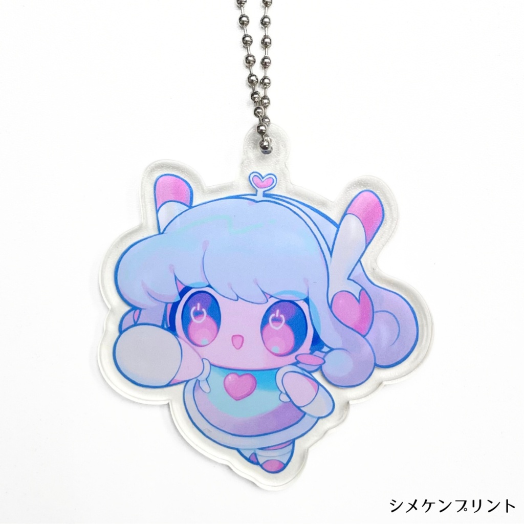 AIロボット α（アルファ）／アクリルキーホルダー