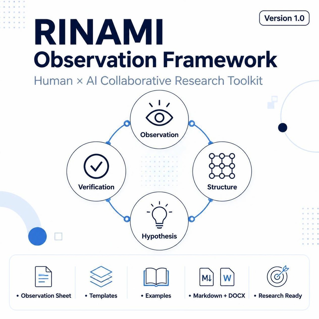 RINAMI Observation Starter Kit (日本語)v0.1