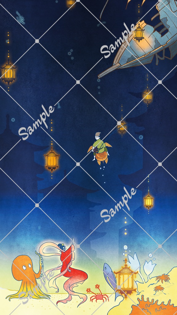 浦島太郎/Urashima Tarō (No_01~07) ※7枚セット