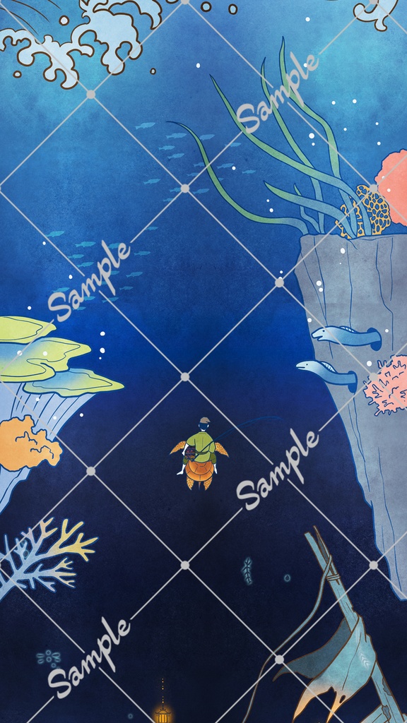 浦島太郎/Urashima Tarō (No_01~07) ※7枚セット