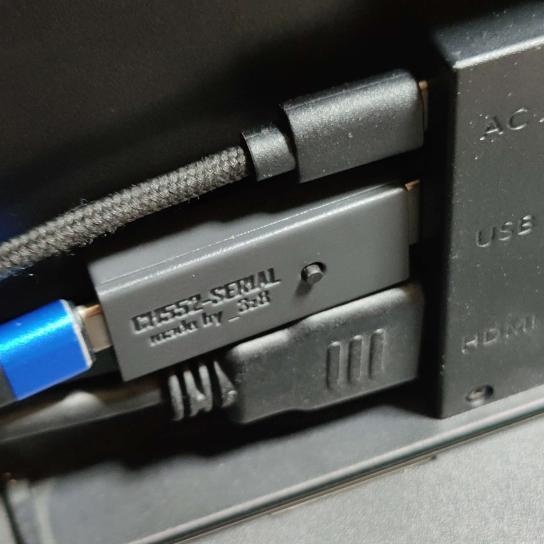 CH552-SERIAL 専用ケース入り