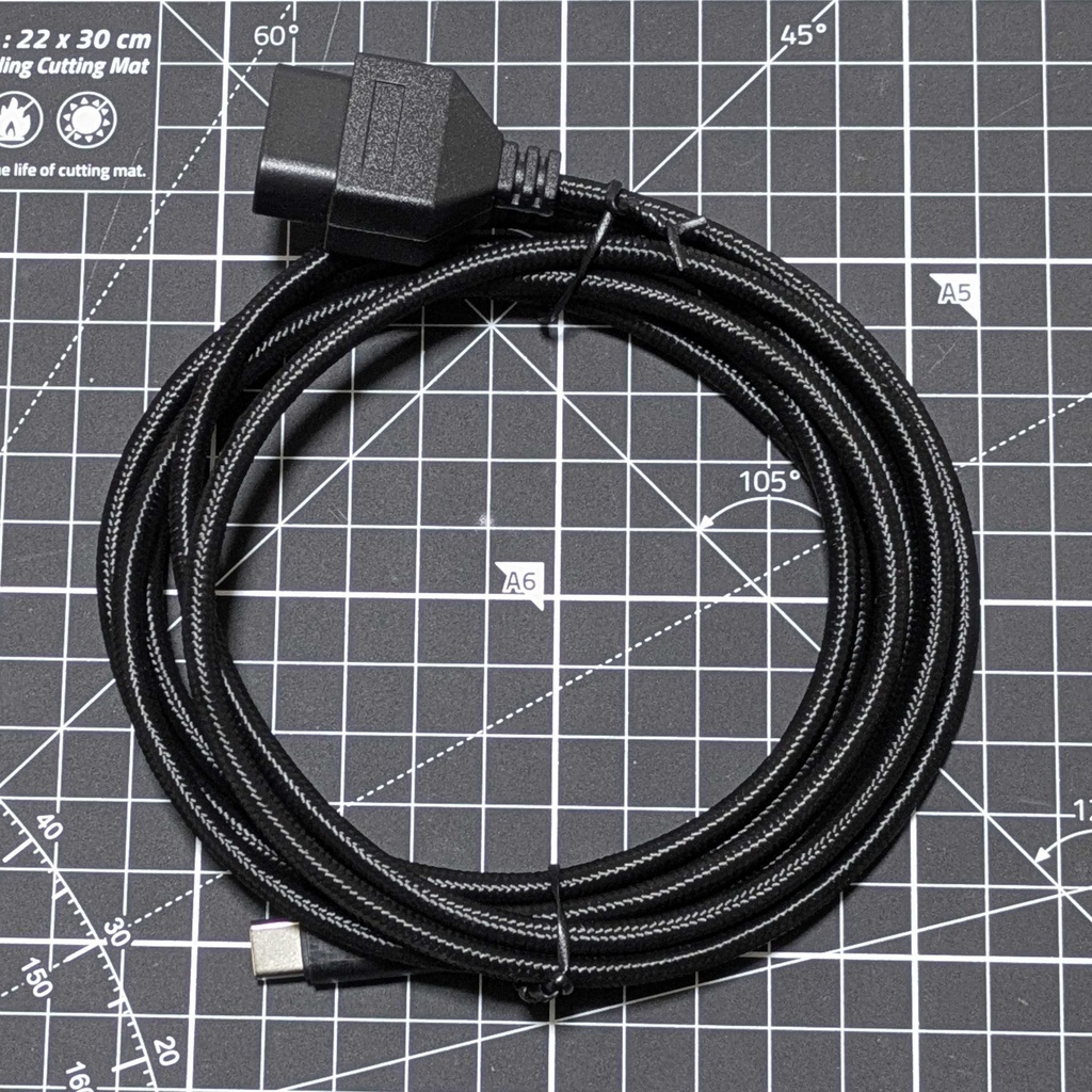 【FireBird用アクセサリー】NewFC/SFC/N64/GC対応ケーブル