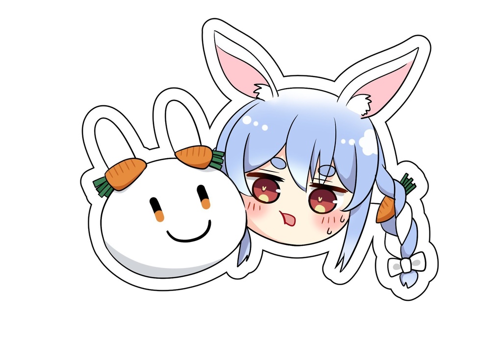 ステッカーセット(micomet、ぺこまり)