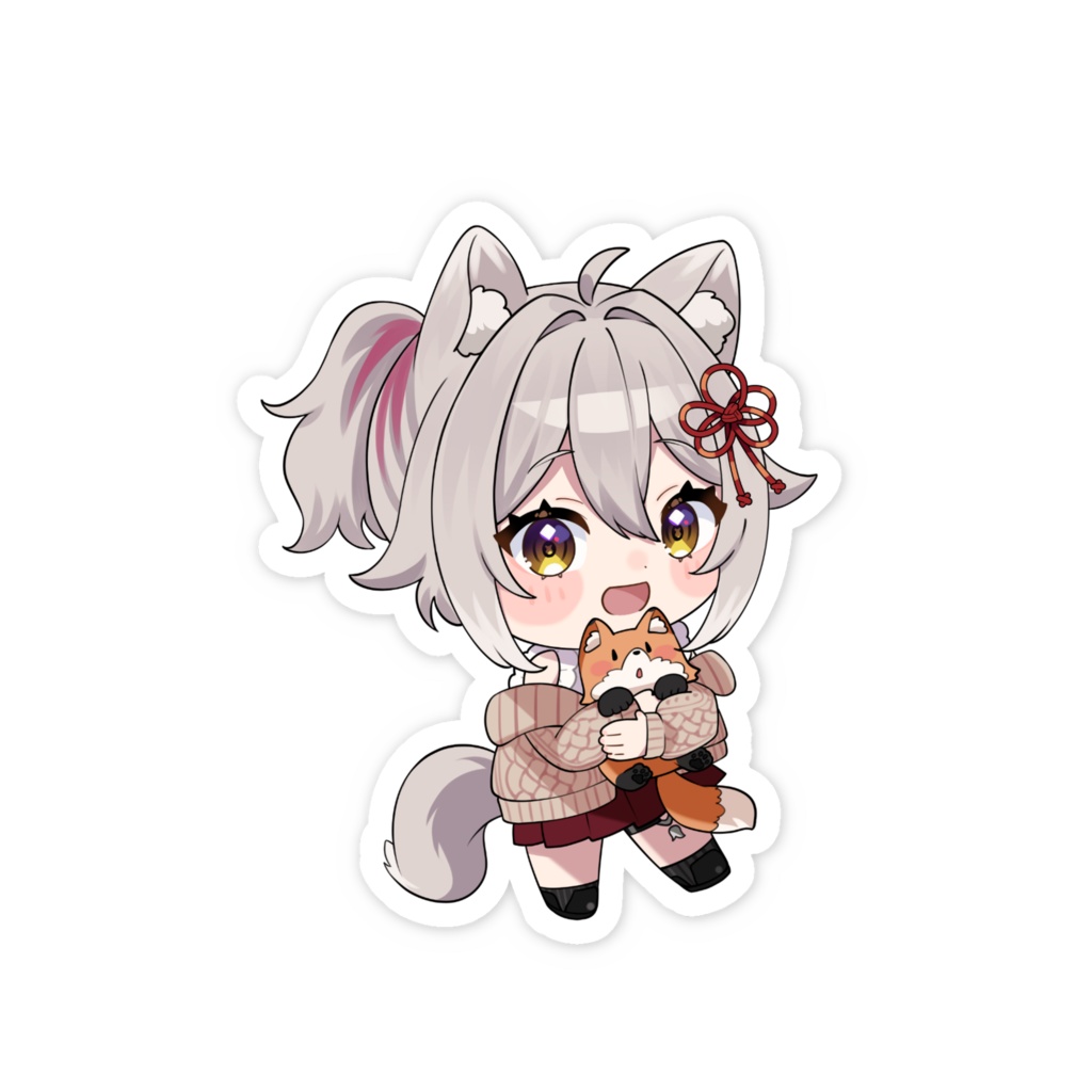 まめのステッカー