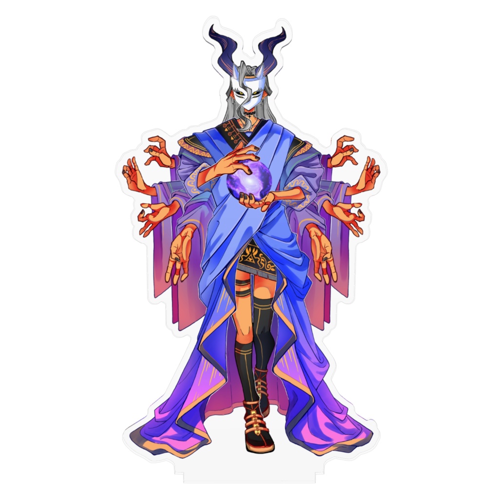 【ALISONさん描き下ろし】救済アクリルスタンド【鉄乃クサリ】