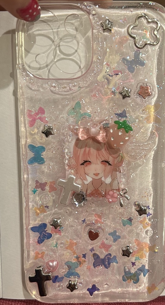 キー付き⭐︎スマホケース【iPhone13/14】