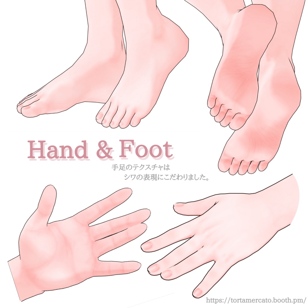 【オリジナル3Dモデル】Rushka -ルーシュカ-【VRChat想定 PC・Quest対応】