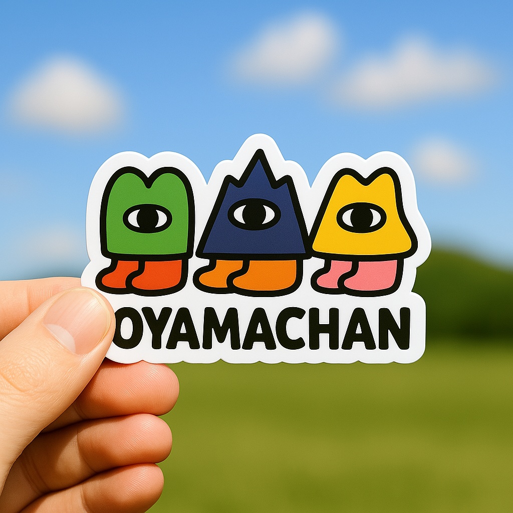 OYAMACHANステッカー
