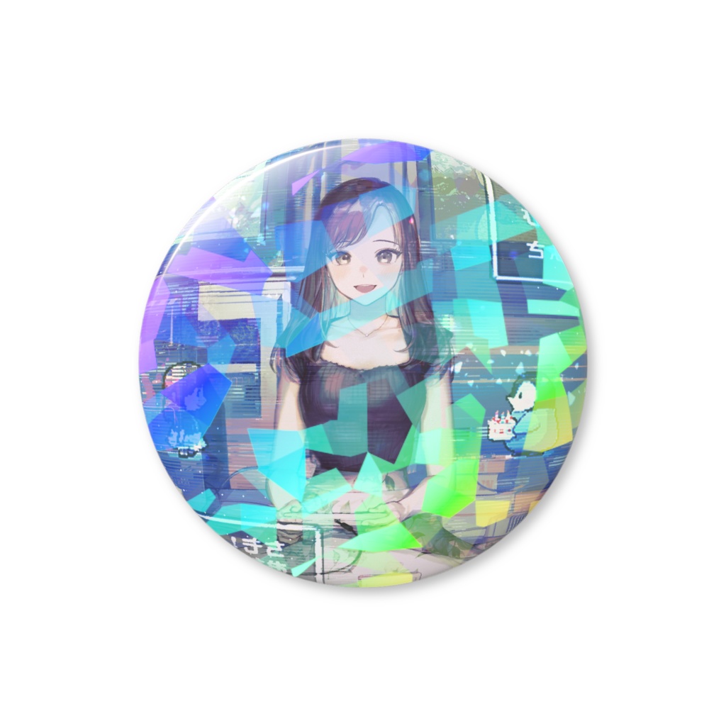 ホログラム缶バッジ【ちもんち誕生日記念2025記念グッズ】