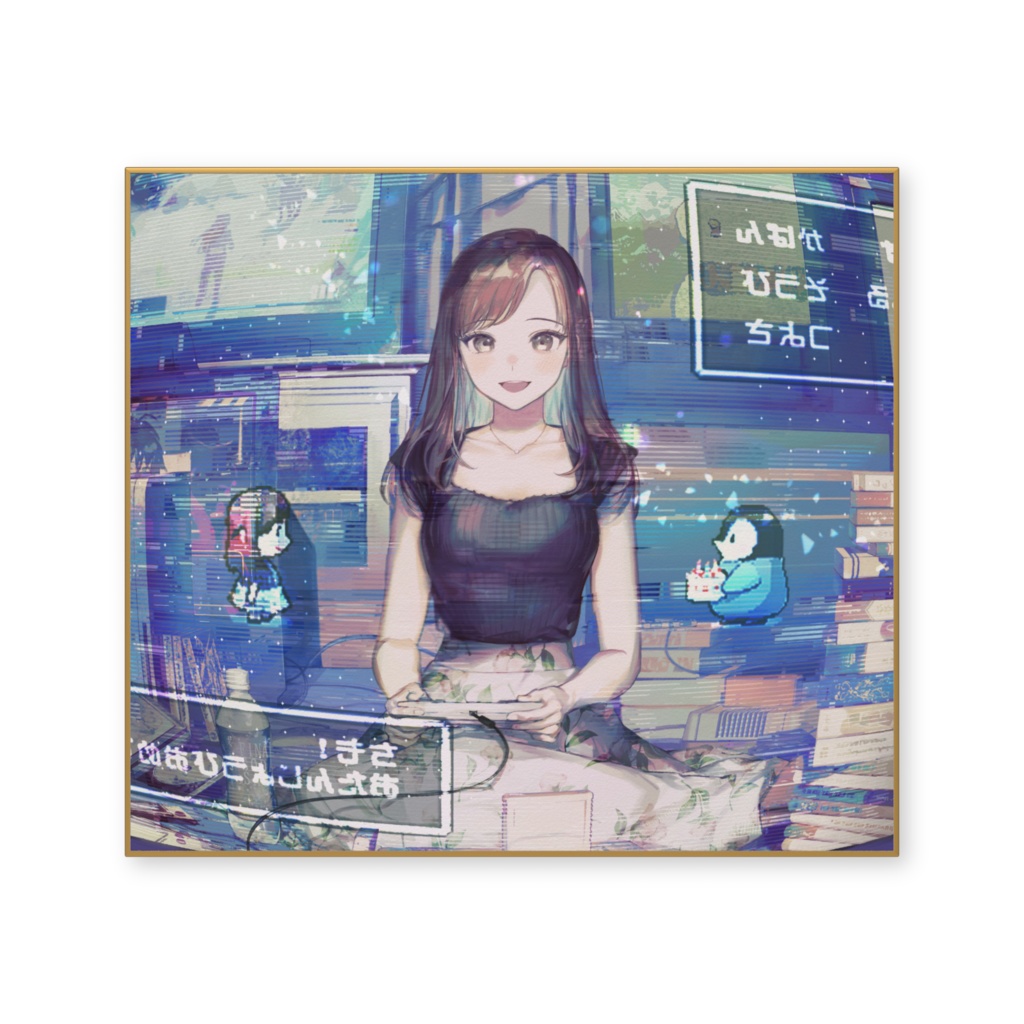 色紙【ちもんち誕生日記念2025記念グッズ】