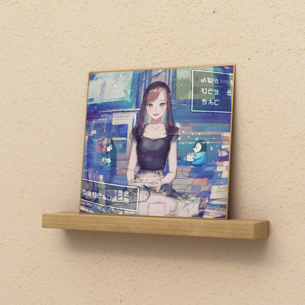 色紙【ちもんち誕生日記念2025記念グッズ】