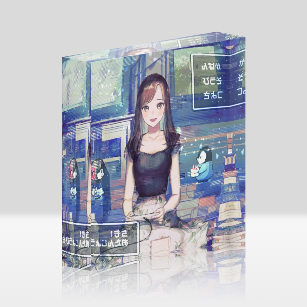 アクリルブロック【ちもんち誕生日記念2025記念グッズ】