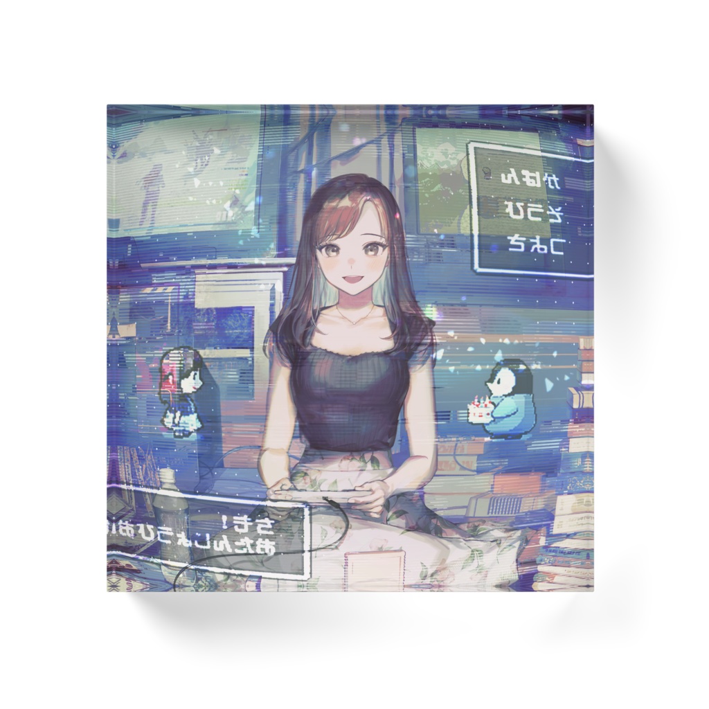 アクリルブロック【ちもんち誕生日記念2025記念グッズ】