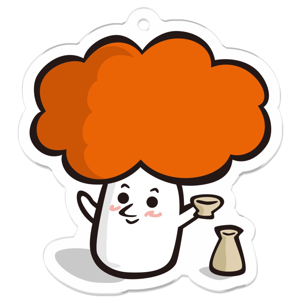 てきさんアクリルキーホルダー