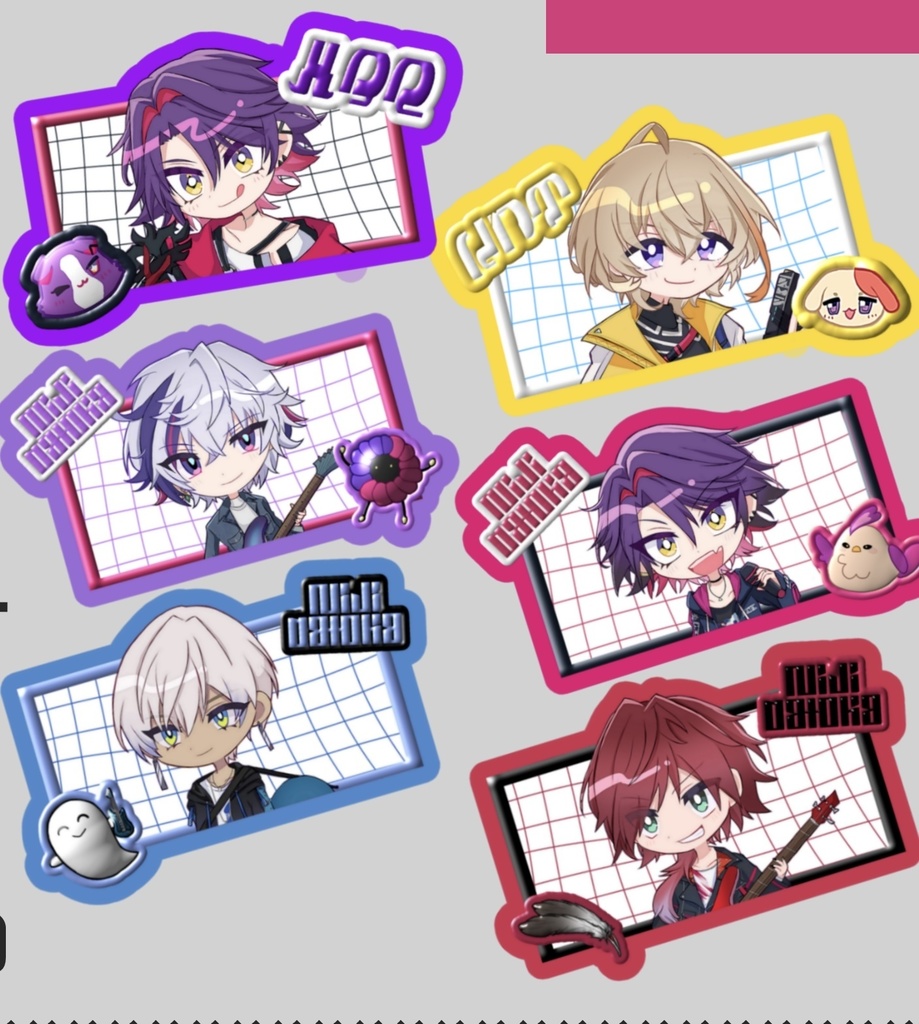 キラキラステッカー(2時だとか/Zeffiro)