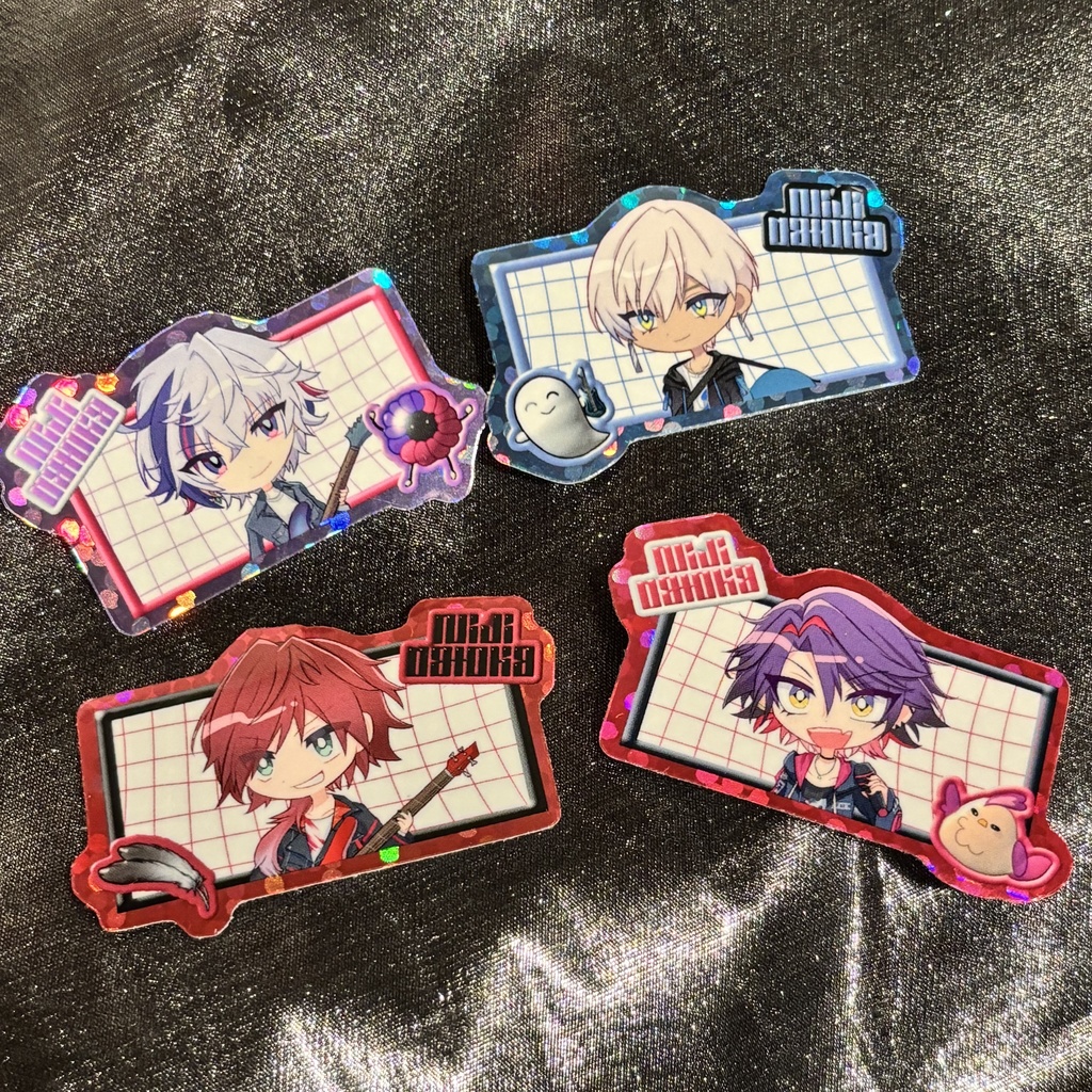 2時だとか ミラーアクリルキーホルダー