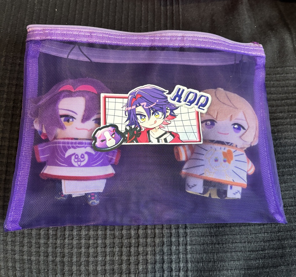 メッシュポーチ(2時だとか/Zeffiro)