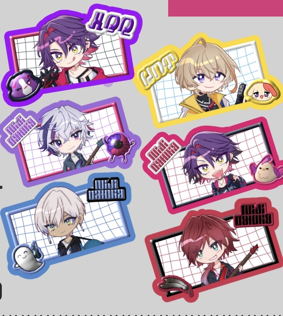 メッシュポーチ(2時だとか/Zeffiro)