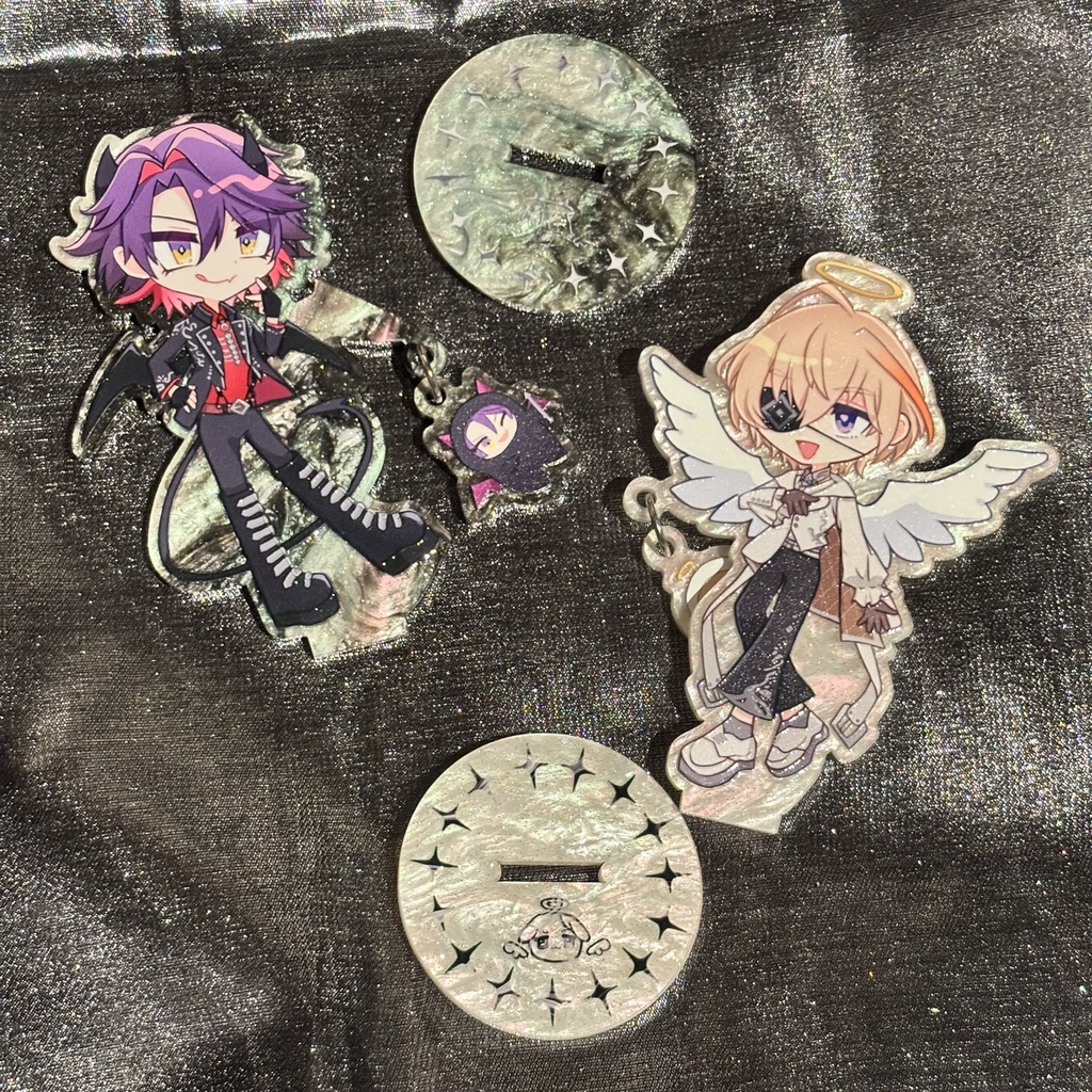 Zeffiro てんあく チャーム付きアクリルスタンド