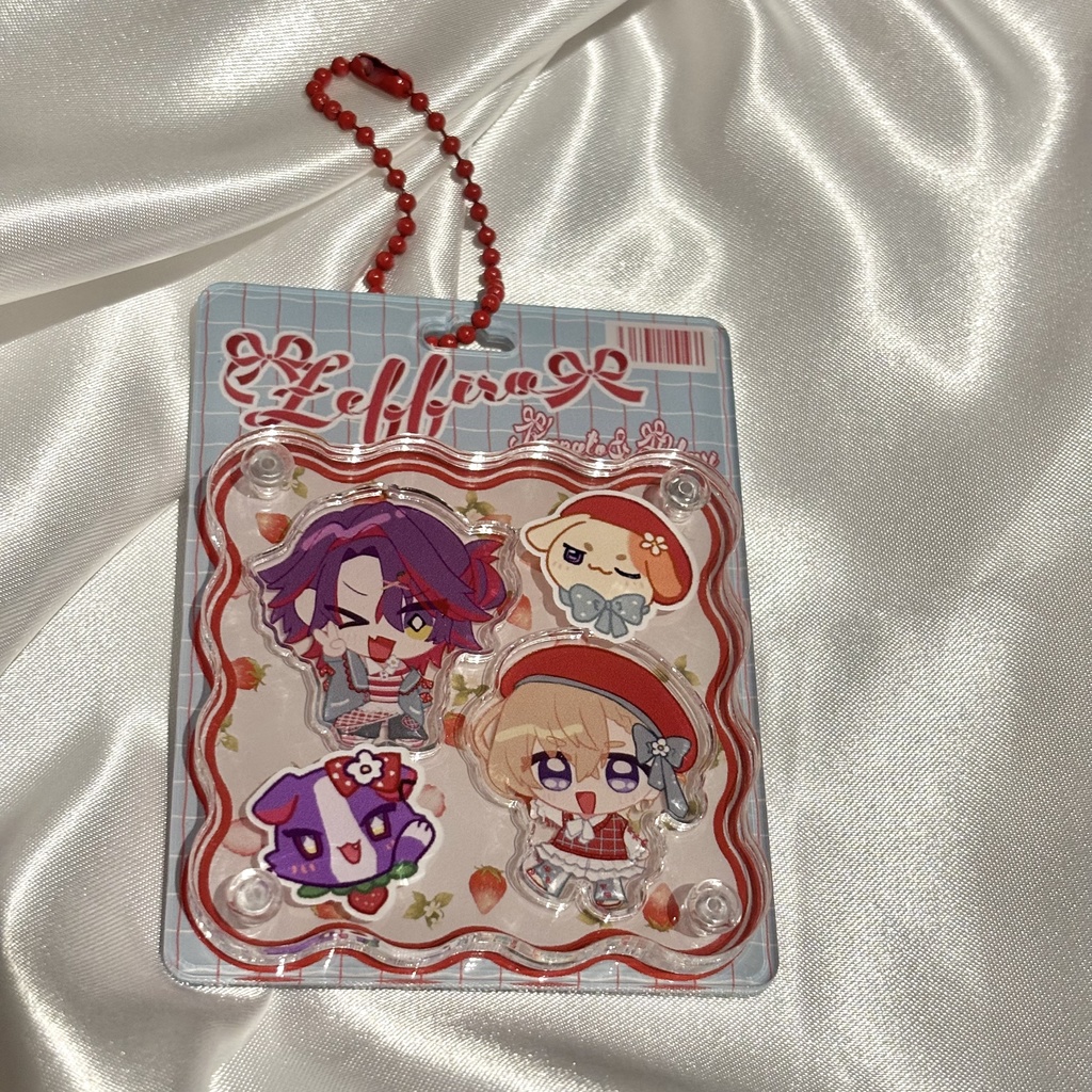 Zeffiro パッケージ風アクリルキーホルダー