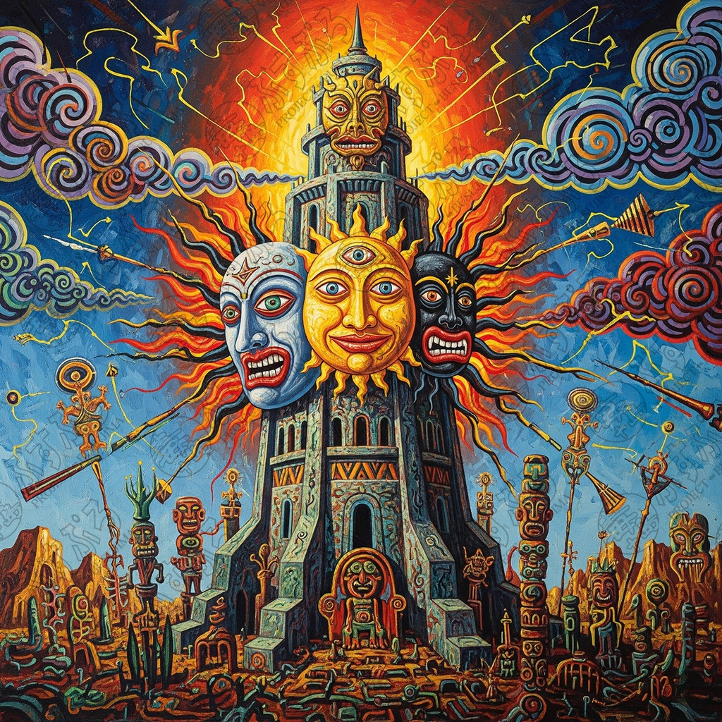 【素材集】背景内で使用を想定した絵画っぽい素材