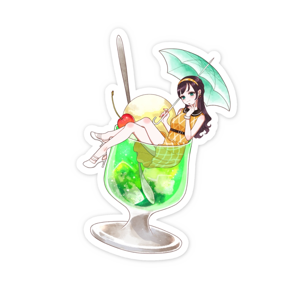 バースデースマホステッカー