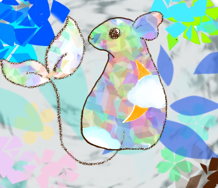 カラフルラハ葉っぱ