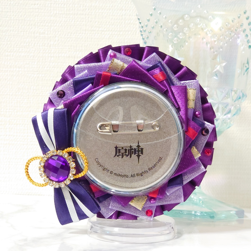 【原神 キャラモチーフ-雷電将軍-】