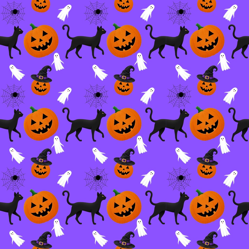 ハロウィンデジタルペーパー１０枚セット