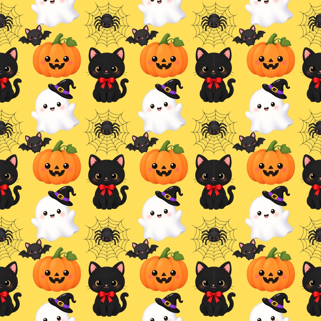 ハロウィンデジタルペーパー１０枚セット