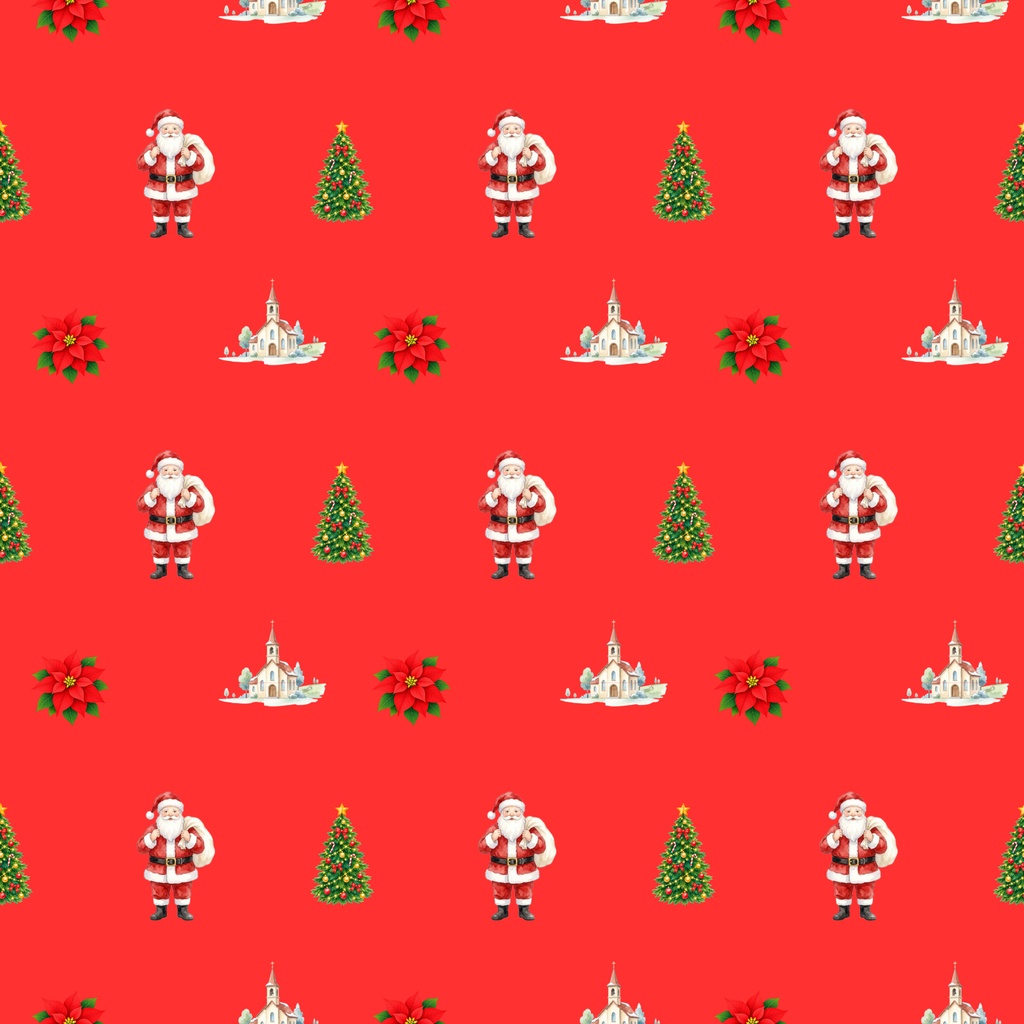 クリスマスデジタルペーパー10枚セット