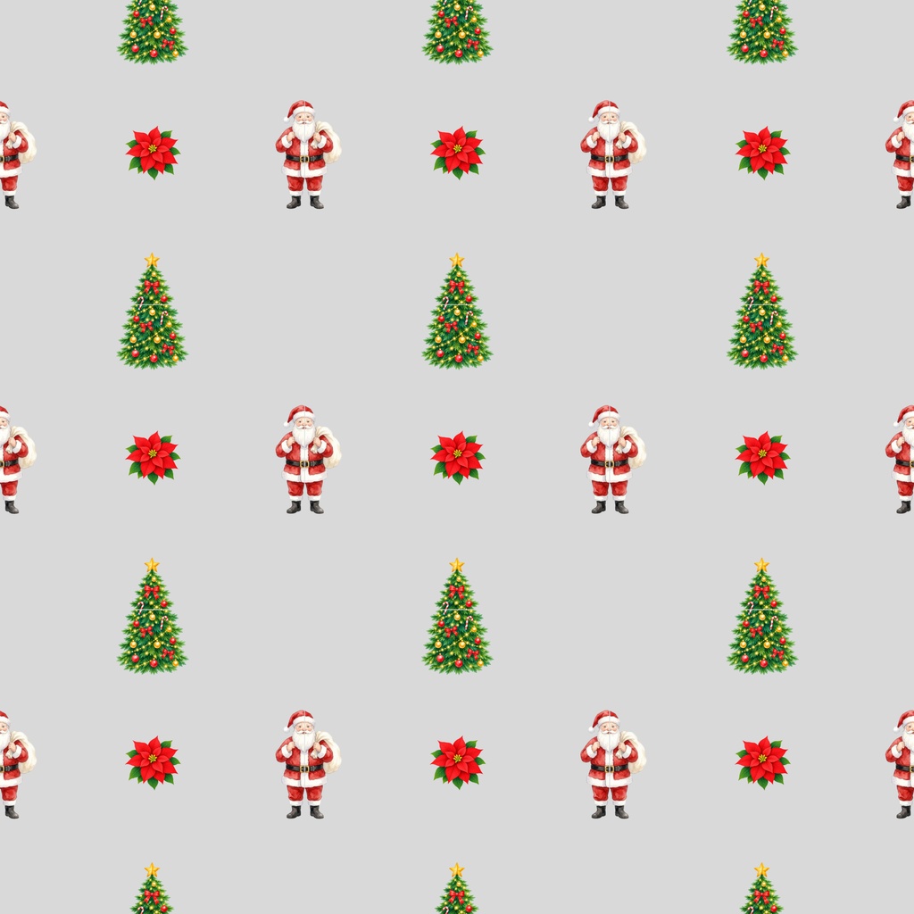 クリスマスデジタルペーパー10枚セット