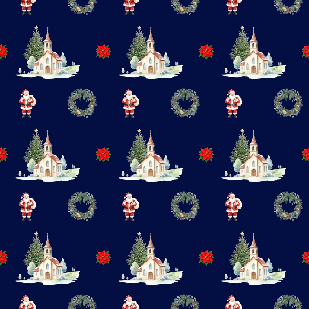 クリスマスデジタルペーパー10枚セット