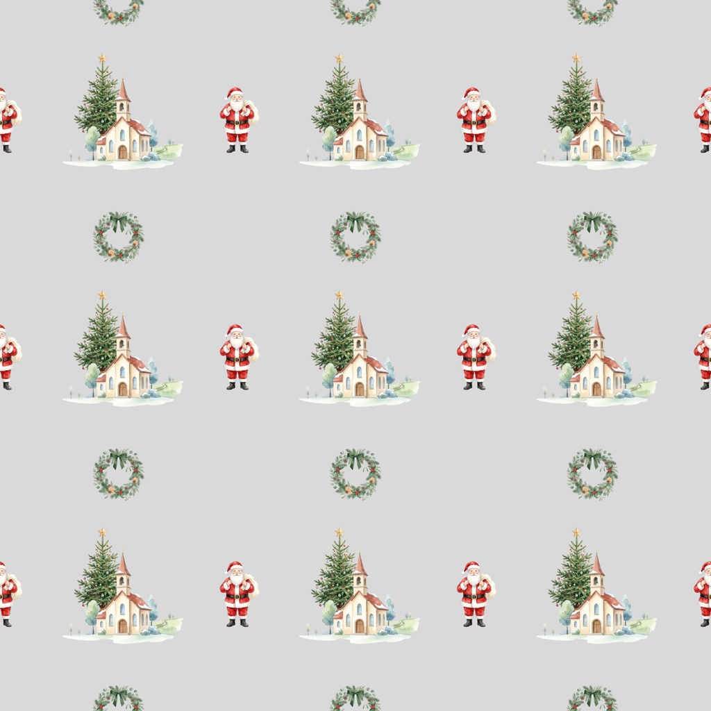 クリスマスデジタルペーパー10枚セット