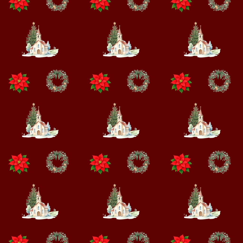 クリスマスデジタルペーパー10枚セット