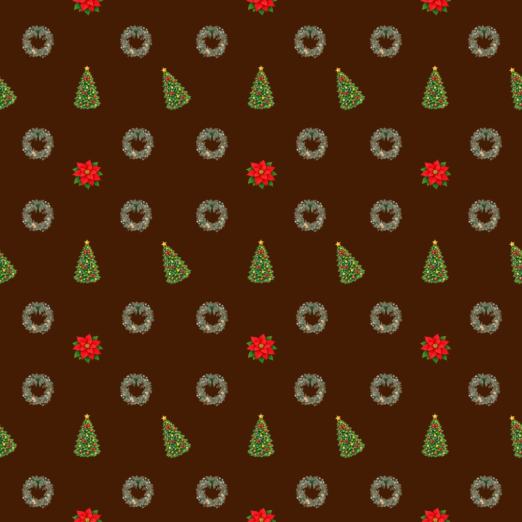 クリスマスデジタルペーパー10枚セット