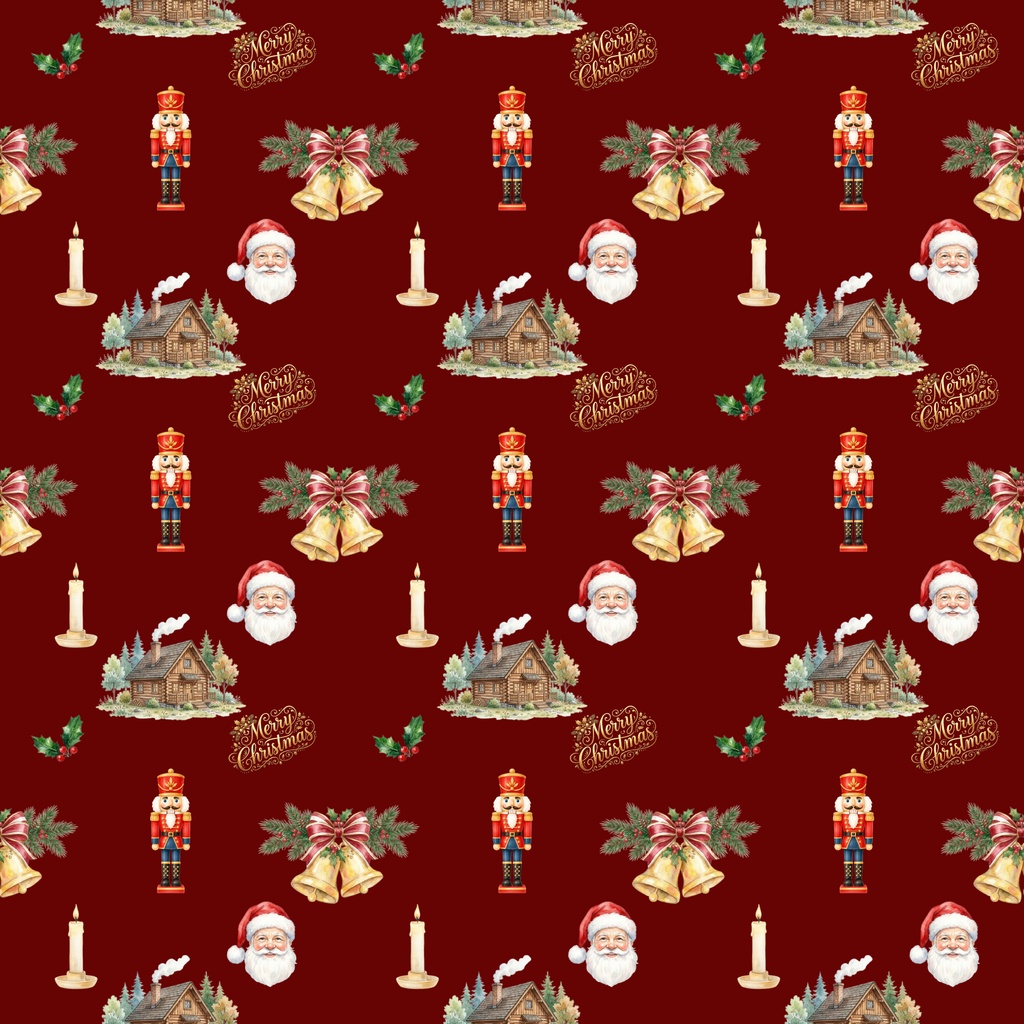 クリスマスデジタルペーパー10枚セット