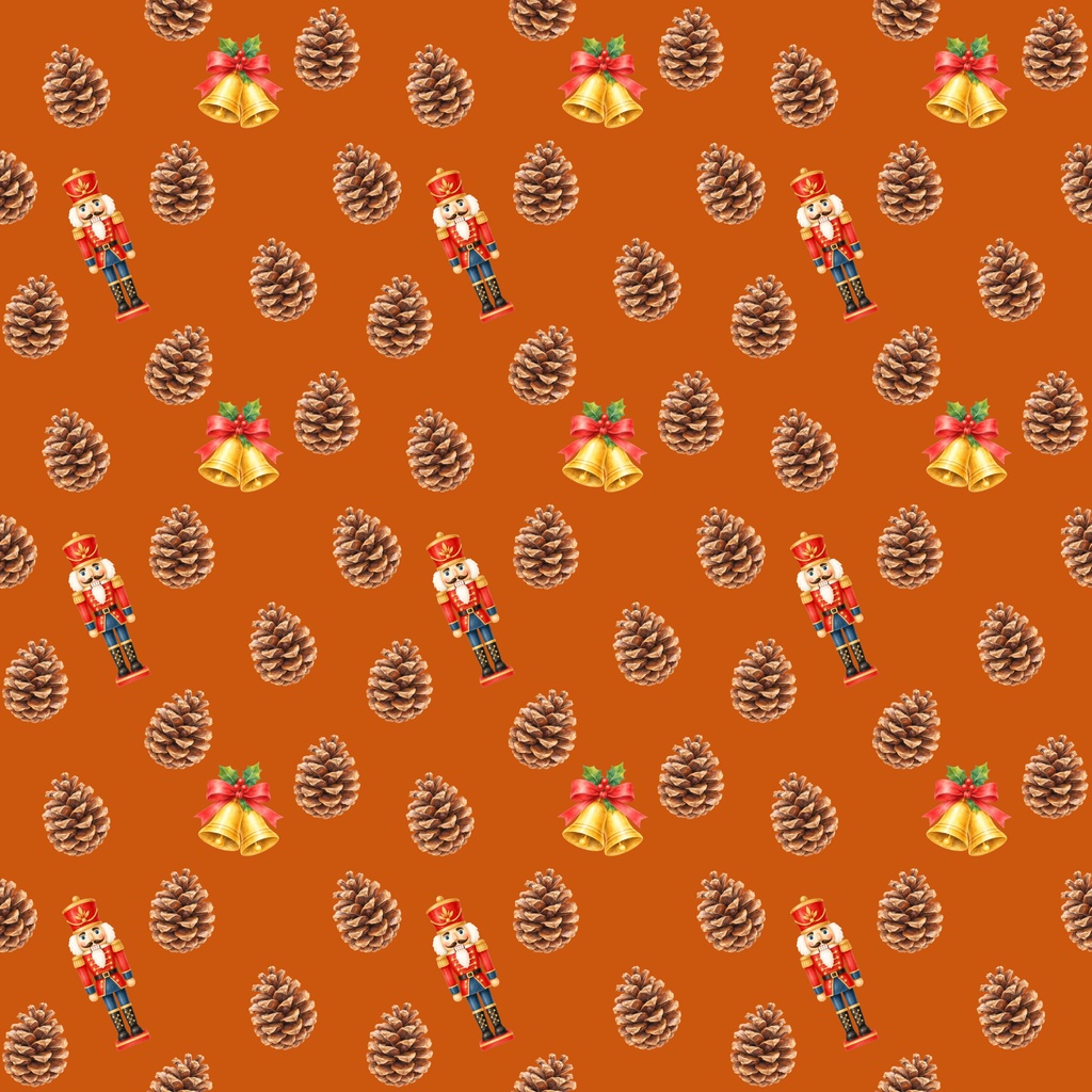 クリスマスデジタルペーパー5枚セット