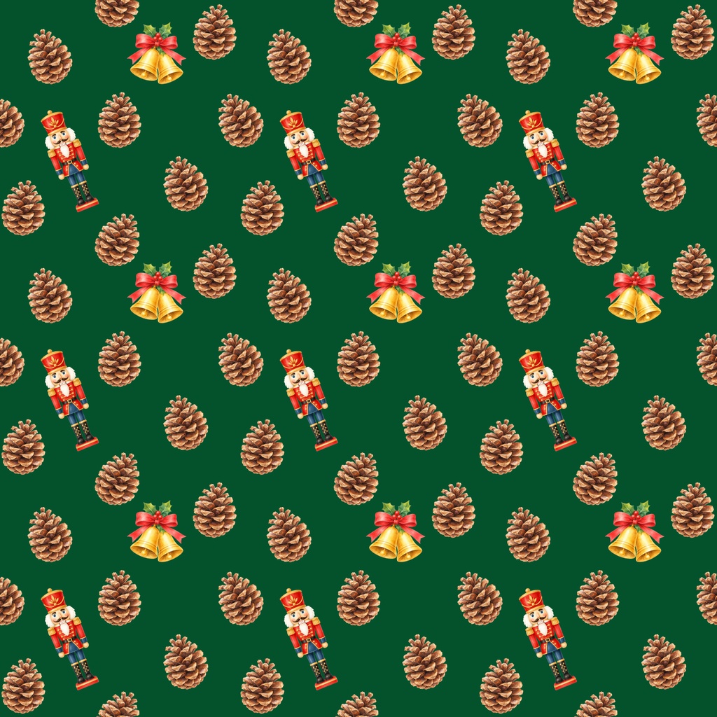 クリスマスデジタルペーパー5枚セット