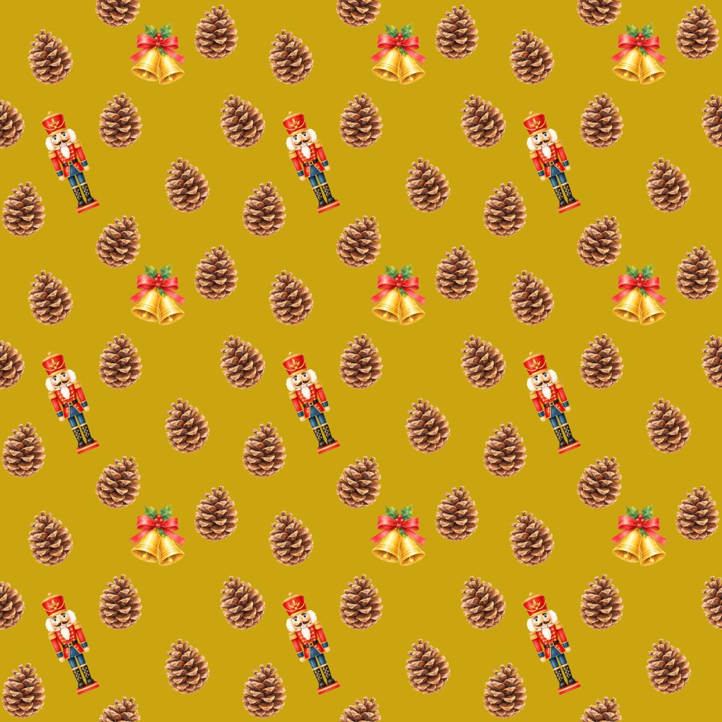 クリスマスデジタルペーパー5枚セット