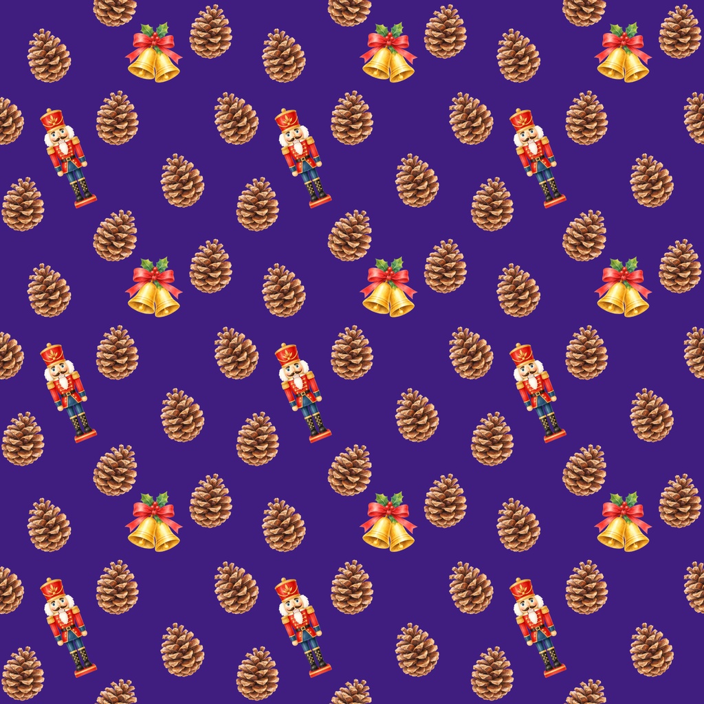 クリスマスデジタルペーパー5枚セット
