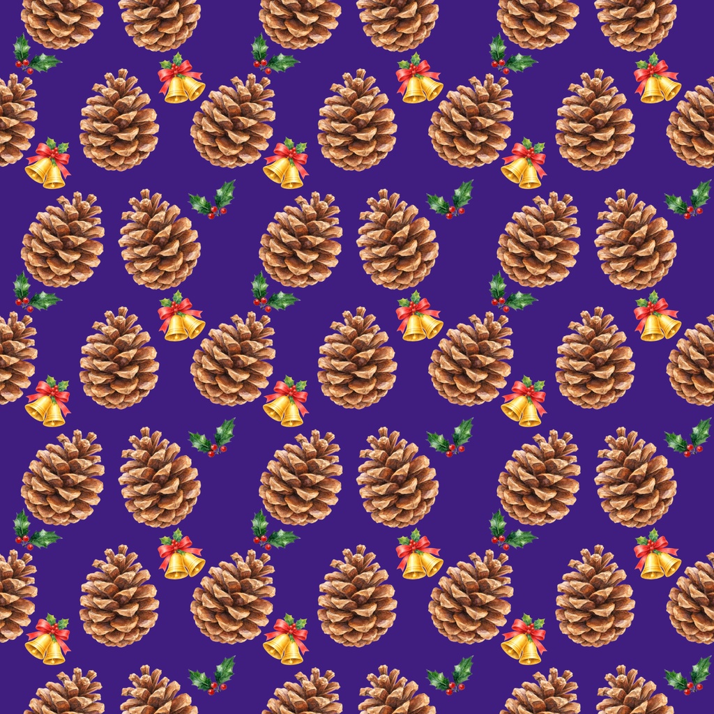 クリスマスデジタルペーパー5枚セット