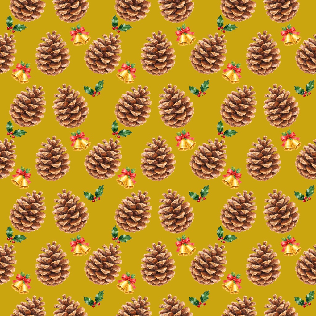 クリスマスデジタルペーパー5枚セット