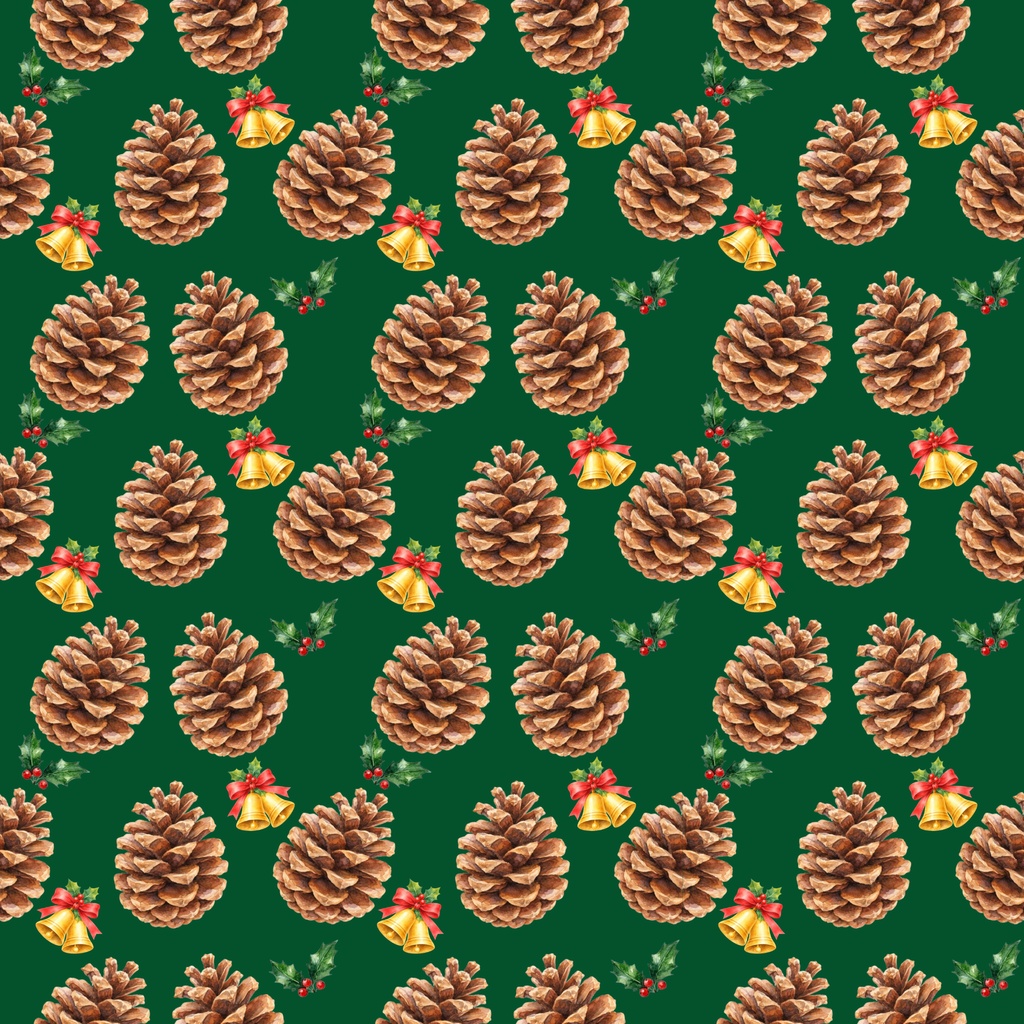 クリスマスデジタルペーパー5枚セット