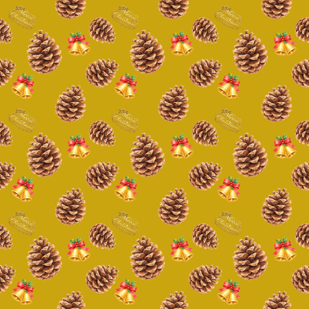 クリスマスデジタルペーパー5枚セット