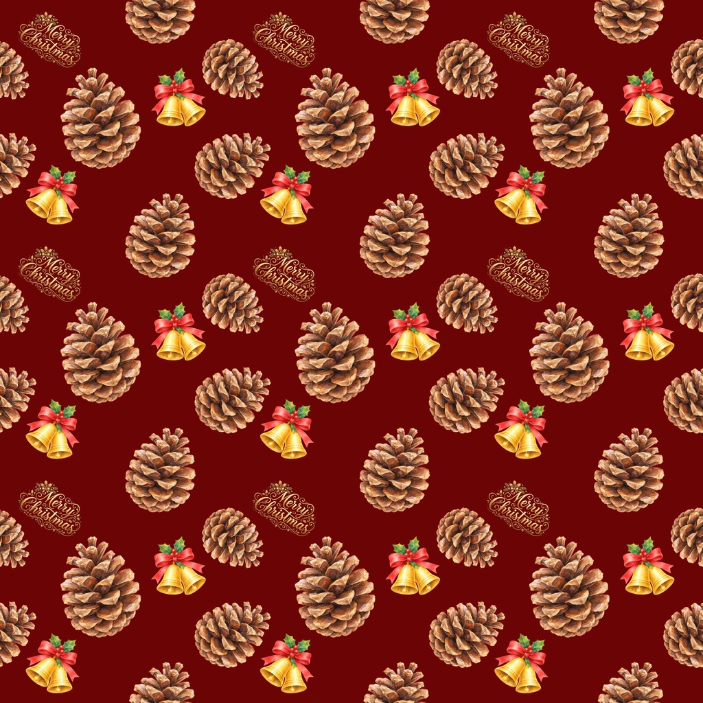 クリスマスデジタルペーパー5枚セット