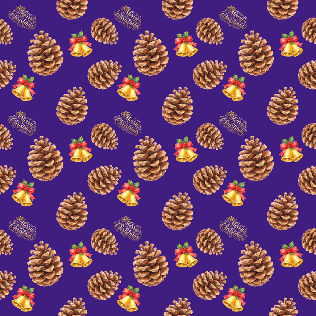 クリスマスデジタルペーパー5枚セット
