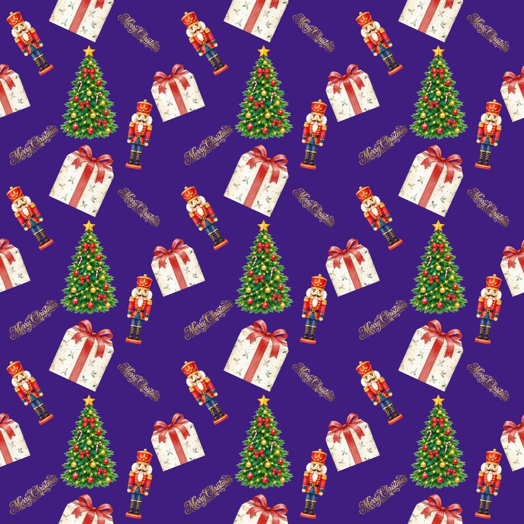 クリスマスデジタルペーパー5枚セット