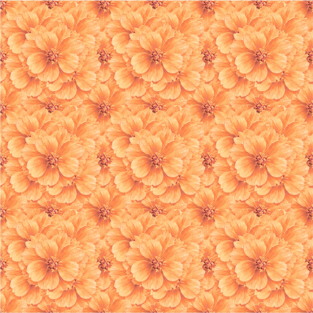 可愛いお花のデジタルペーパー4色セット